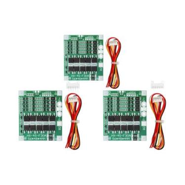 Imagem de Placa De Proteção De Carga Para Baterias De Lítio LiFePO4 30A 12.8V 14
