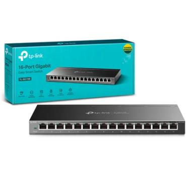 Imagem de Switch TP-Link 16 Portas 10/100/1000 Mbps - TL-SG116E
