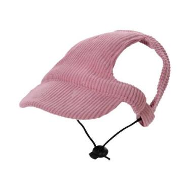 Imagem de Boné Ajustável Para Cães Com Aberturas Para as Orelhas, Ideal Para Cãe