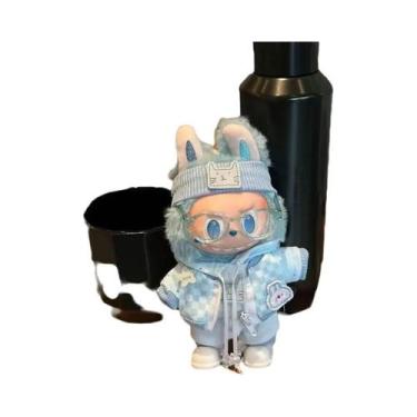 Imagem de Conjunto De Acessórios Para Boneca Mini Labubu De 17cm: Moletom Com Co