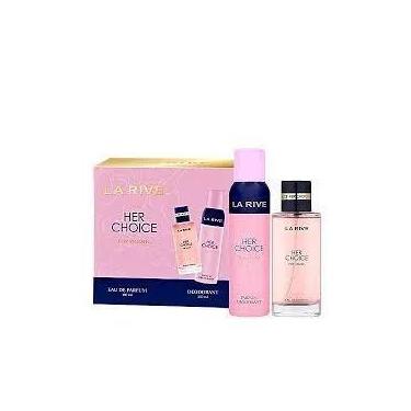 Imagem de Kit la rive her choice woman edp 100ml + deodorant 150ml
