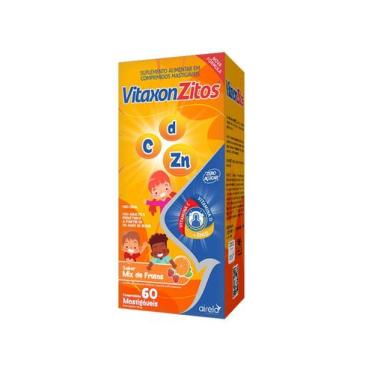 Imagem de Vitaxonzitos Tripla Kids Vitamina C, D & Zinco Airela - 60 Comprimidos