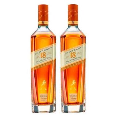 Imagem de Whisky 18 Anos 750ml 2 Unidades Johnnie Walker
