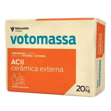 Imagem de Argamassa votomassa ac ii externa 20kg cinza - VOTORANTIN