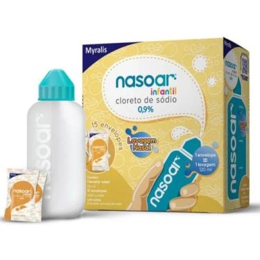 Imagem de Nasoar infantil Frasco com 120mL+ 15 Sachês