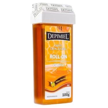 Imagem de Cera Depilatória Roll-On Clássica Depimiel 100g Depilação