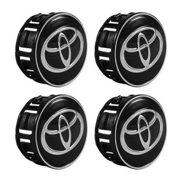 Imagem de Kit Calota Tampa Da Roda Toyota Corolla 2019/. Prius 53mm - GFM