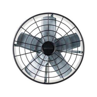 Imagem de Exaustor Ventilador Axial Ind 40cm 127v 220v Ventisol, Preto, 110V