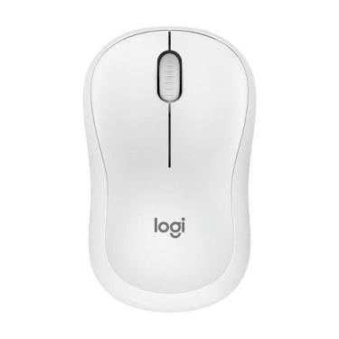 Imagem de Mouse Sem Fio Logitech M240 Bluetooth Ambidestro 910-007116, Branco