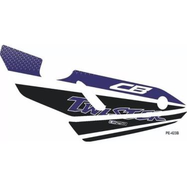 Imagem de Adesivo Protetor De Escapamento Honda Twister. Pe_423b - Resitank