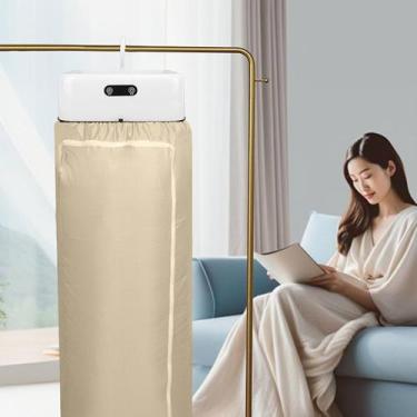 Imagem de Super Secadora Roupas Portátil 110v Mini Elétrica Cortina Pendurar - P