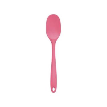 Imagem de Espátula de Silicone Duplo Redonda - Oikos ROSA, Rosa