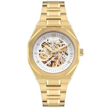 Imagem de Relógio Technos Masculino Automático Dourado - G3265bb-1k Relógio Tech