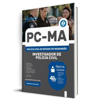 Imagem de Apostila PC-MA - Investigador de Polícia Civil - Editora Solução