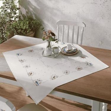 Imagem de Centro de Mesa Quadrado 78x78 Dohler Clean Jardim Limpa Facil - Dhler