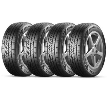 Imagem de Kit 4 Pneu General by Continental 235/60r16 100h Tl Fr Grabb