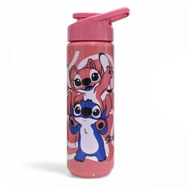 Imagem de Garrafa de Água Squeeze Stitch Angel 700ml Escolar Academia - Plasdura