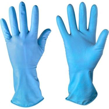 Imagem de Luvas Imbat De Látex Natural 32 Cm Tamanho 8 Antiderrapantes Para Risc