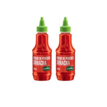 Imagem de Molho Pimenta Sriracha Forte 270ml Cêpera - Kit 2 Un - Cepêra