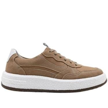 Imagem de Tênis Feminino Casual Democrata 618104 Areia-Feminino