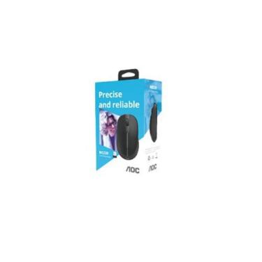 Imagem de Mouse Óptico Sem Fio 1600DPI Cinza/Preto - AOC
