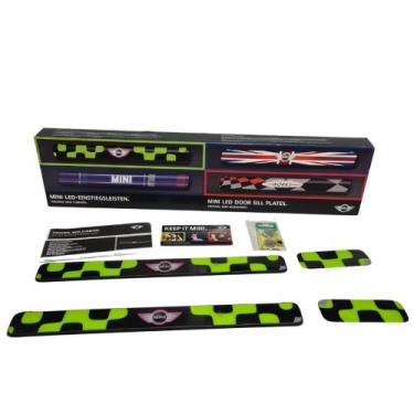 Imagem de Placas Soleiras Led Verde Vivo Original Mini Cooper 51472360664 - MINI