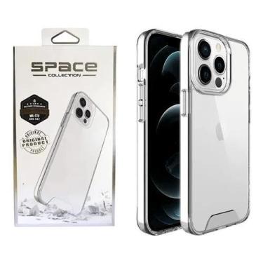 Imagem de Capa capinha para iphone 14 max space acrílico clear case