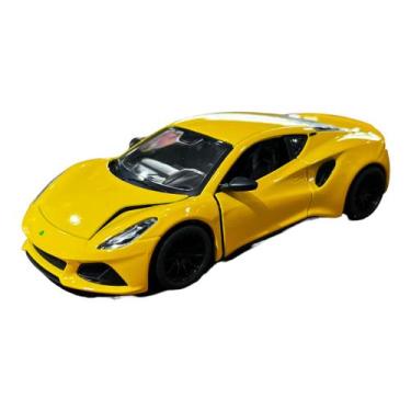 Imagem de Miniatura Lotus Emira Amarelo Kinsmart 1:34