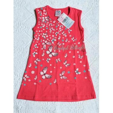 Imagem de Vestido infantil vermelho 2 - TEXVILLE