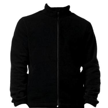 Imagem de Blusa fleece térmica c/ zíper adulto conforto aquecimento p,m,g,gg - G