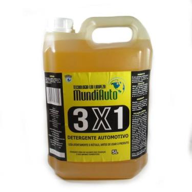 Imagem de Detergente Automotivo 3x1 5 litros - Mundiauto