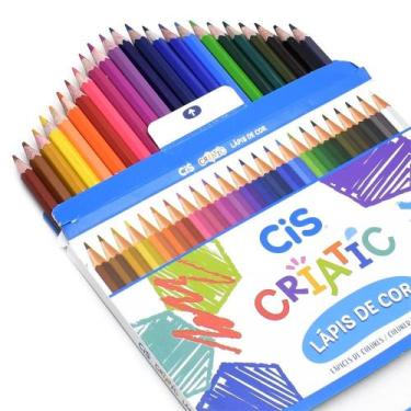 Imagem de Lápis de Cor Cis Criatic 24 Cores
