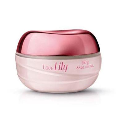 Imagem de Creme Acetinado Hidratante Desodorante Corporal Love Lily 250g - OBoti