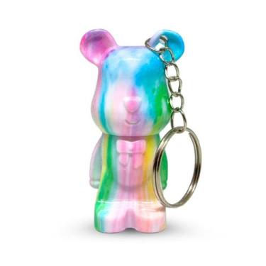 Imagem de Gloss Labial MiaMake Urso Tie Dye Bear Chaveiro 1,5g