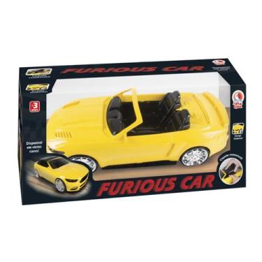 Imagem de Carrinho Brinquedo Furious Car - Conversível Pista Ação e Aventura - C