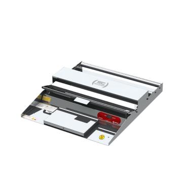 Imagem de Aplicador de Filme Embaladora Seladora Af 500B Barra de Corte 110V 200W Cinza em Aço Inox Sulpack