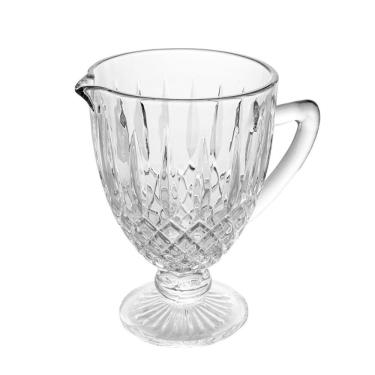 Imagem de Jarra de Vidro Greek 1L para Servir Bebidas Design Clássico para Mesa Transparente Wolff