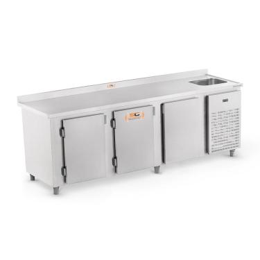 Imagem de Balcão de Serviço Comercial Refrigerado Ar Forçado 2,00m Bsraf 2000 220V Refrimate
