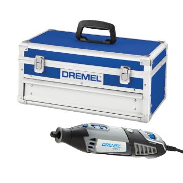 Imagem de Micro Retífica Dremel 4000 175W Velocidade Variável 5000 a 35000 RPM com Maleta Metálica 110V 0615A002JY000