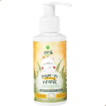Imagem de Leave In Creme de Pentear Infantil Natural com blend de 7 Óleos essenciais e Extrato de Aloe Vera e Camomila + Pantenol