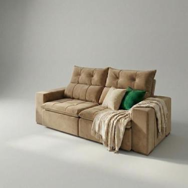 Imagem de Sofá Retrátil E Reclinável Duda 1.60 Pillow Top Confortável - Bressian