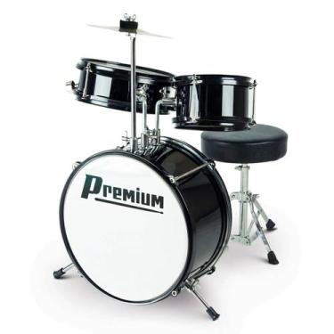 Imagem de Bateria Infantil Premium DX10J Junior Preta BK, BLACK, U