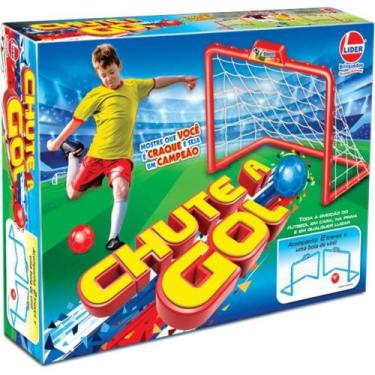 Imagem de Brinquedo Diverso Chute a GOL - 2 Traves e Bola de Vinil - Lider