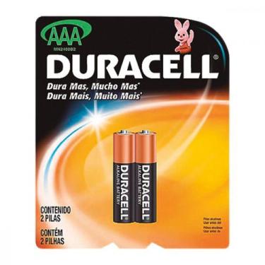 Imagem de Pilha Alcalina Duracell Palito Aaa2 C/2 - Kit C/12 CA