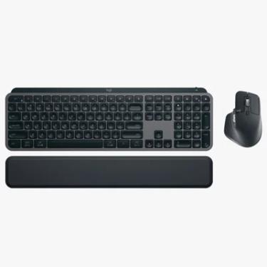 Imagem de Teclado E Mouse Sem Fio Mx Keys S Grafite Logitech 920-011605