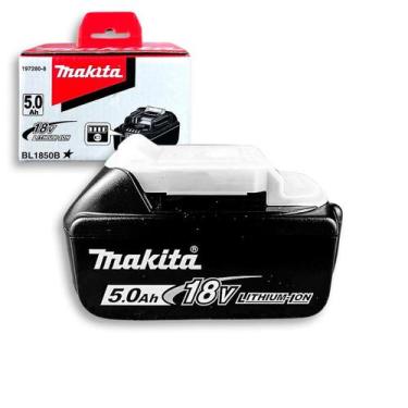 Imagem de Bateria Recarregável Makita 1 Unidade 18V 5Ah LXT BL1850B, 1 UN