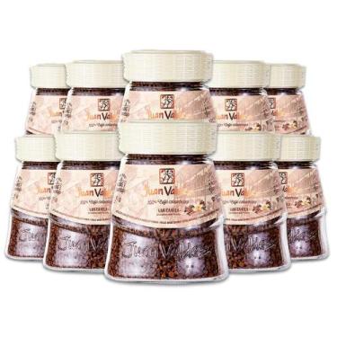 Imagem de Café Solúvel Vanicanela Juan Valdez Kit 10 Vidros de 95g