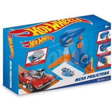 Imagem de Mesa Projetora Hot Wheels com 24 Desenhos Multikids - BR2087
