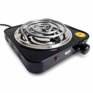 Imagem de Fogareiro Elétrico BAK 1 Boca 1000W 127V Preto