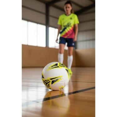 Imagem de Bola Futsal Infantil Sub-7 - Branca - Controle Total - Congratulations